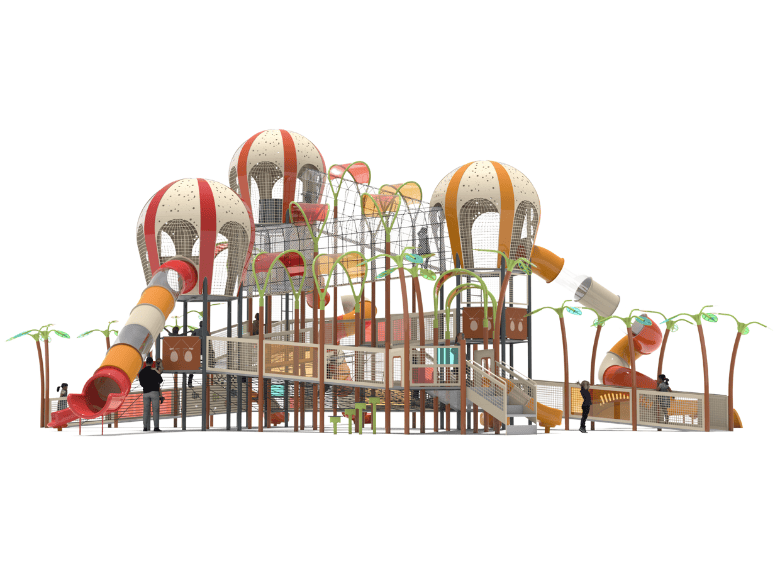 Psagot Playgrounds Balloons 3 - award-winning balloon-themed multi-tower play system