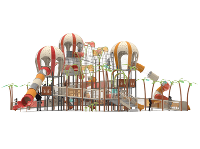 Psagot Playgrounds Balloons 3 - award-winning balloon-themed multi-tower play system