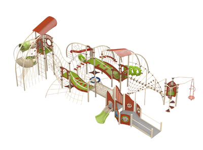 Psagot Playgrounds Memphis - full structure overview