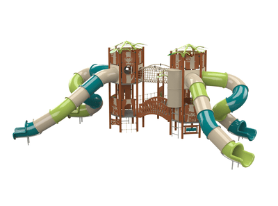 Psagot Playgrounds Pittsburgh Commercial Playground - Overhead layout view