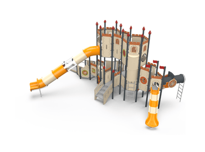 Psagot Playgrounds RichmondF Commercial Playground - Overhead layout view