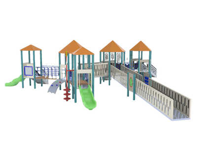 Psagot Playgrounds Olympia Accessible Playground - Additional view