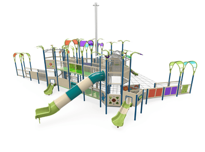 Psagot Playgrounds Grand Rapids Inclusive - wide angle view