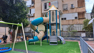 Psagot Playgrounds CheyeneB Commercial Playground - alternate angle