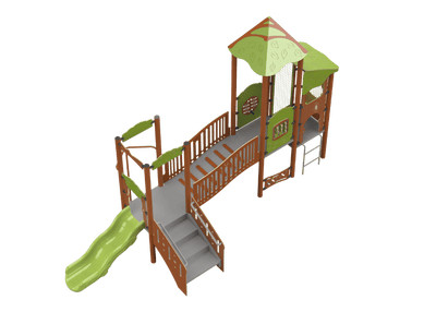 Psagot Playgrounds Carmel Commercial Playground - alternate angle