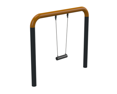 Psagot Playgrounds Square Frame Swing C - modern single-seat square-frame swing