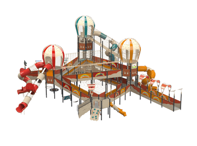 Psagot Playgrounds Balloons TLV 3B - award-winning accessible balloon play system
