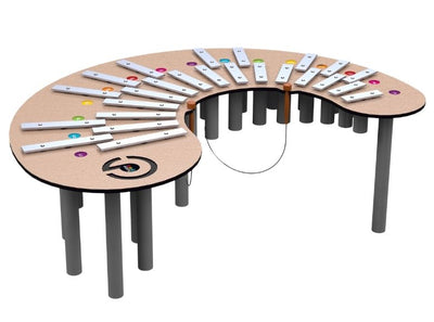 Psagot Playgrounds Organ - fully chromatic outdoor instrument with piano-style layout