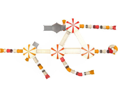 Psagot Playgrounds 4 Balloons - alternate angle showing tower connections and bridges