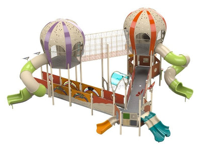 Psagot Playgrounds Balloons NT 3 - fully accessible balloon-themed inclusive play system