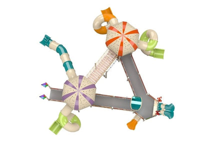 Psagot Playgrounds Balloons NT 3 - suspension bridges and inclusive play zones