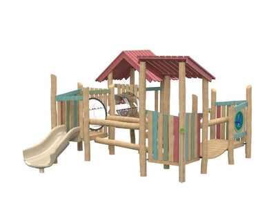 Psagot Playgrounds Fudge - alternate angle showing bridge connections