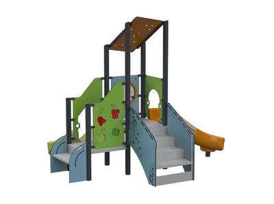 Psagot Playgrounds Alaska Commercial Playground - overhead layout view
