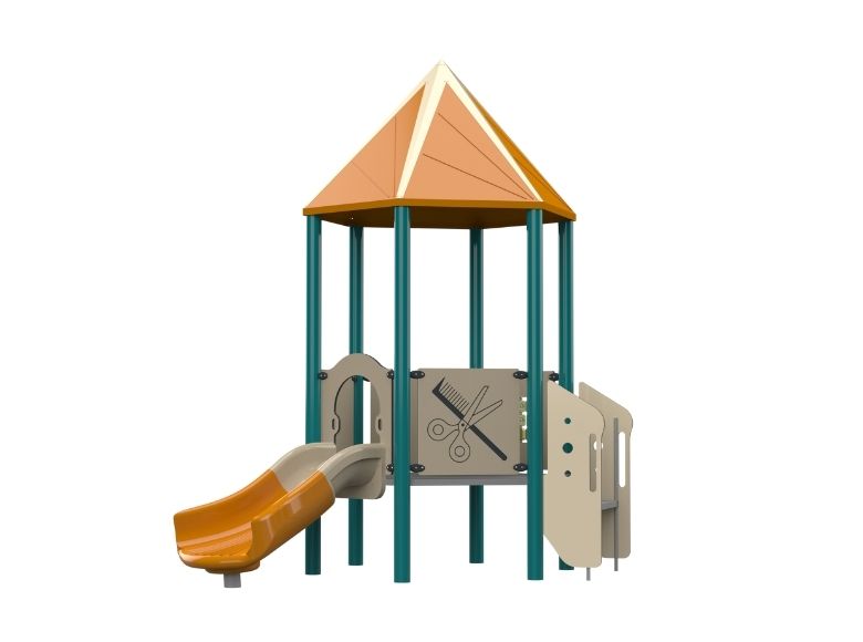 Psagot Playgrounds Albuquerque I Commercial Playground - accessible toddler play system for daycares