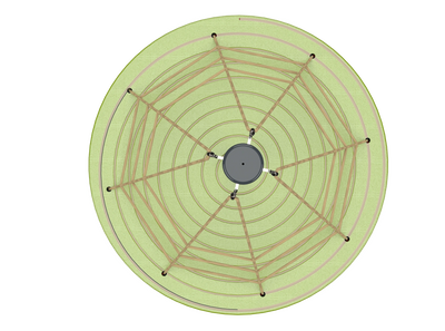 Psagot Playgrounds Apollo Rope Spinner - view 3