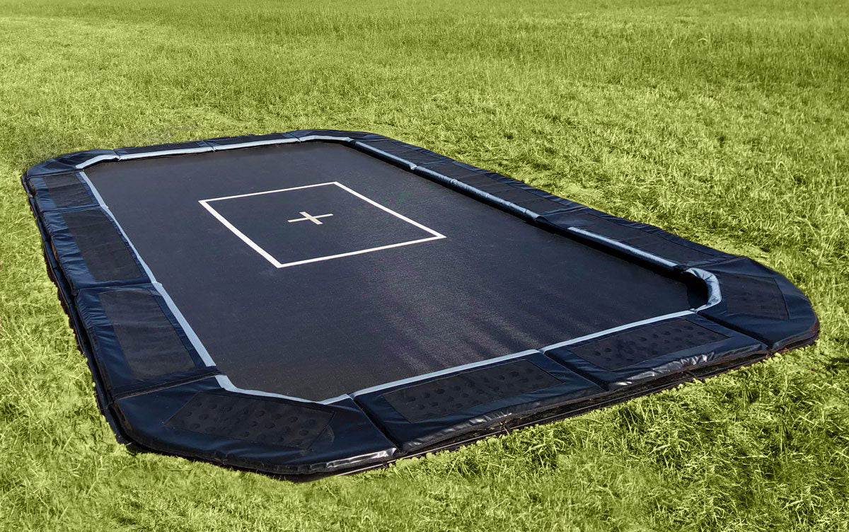 Capital Play In Ground Trampoline 17FT X 10FT Rectangle
