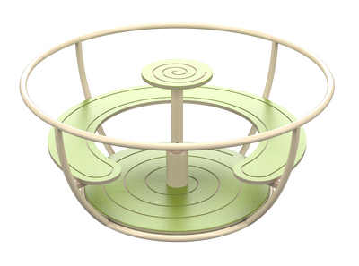 Psagot Playgrounds Classic Merry-Go-Round - commercial playground equipment