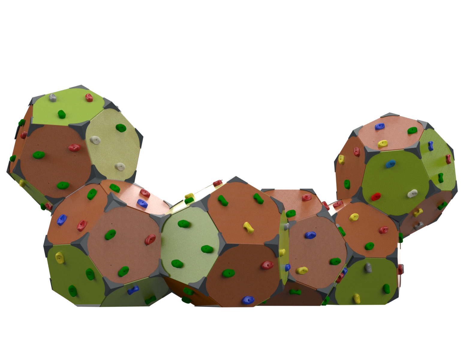 Psagot Playgrounds Climbing Rocks A - commercial playground equipment