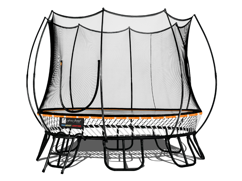 Free spring trampoline best sale