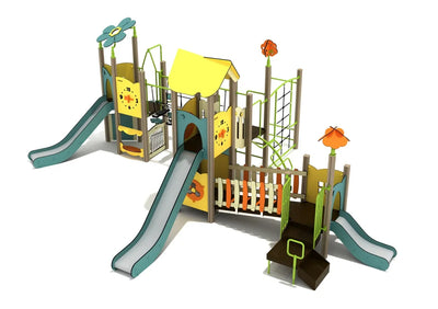 Playground Equipment Pecan Hickory Canopy Quest Play Structure