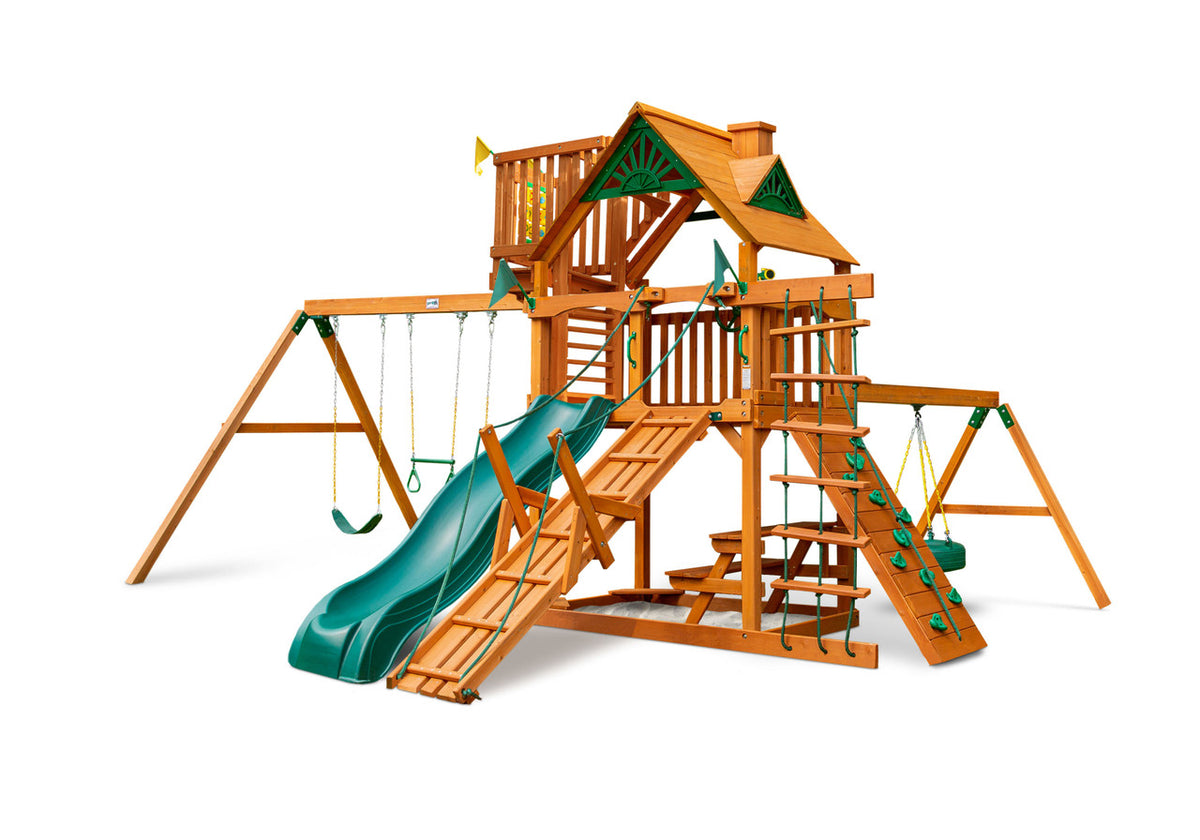Gorilla-Playsets-Frontier-W-Sky-Loft-Wooden-Swing-Set