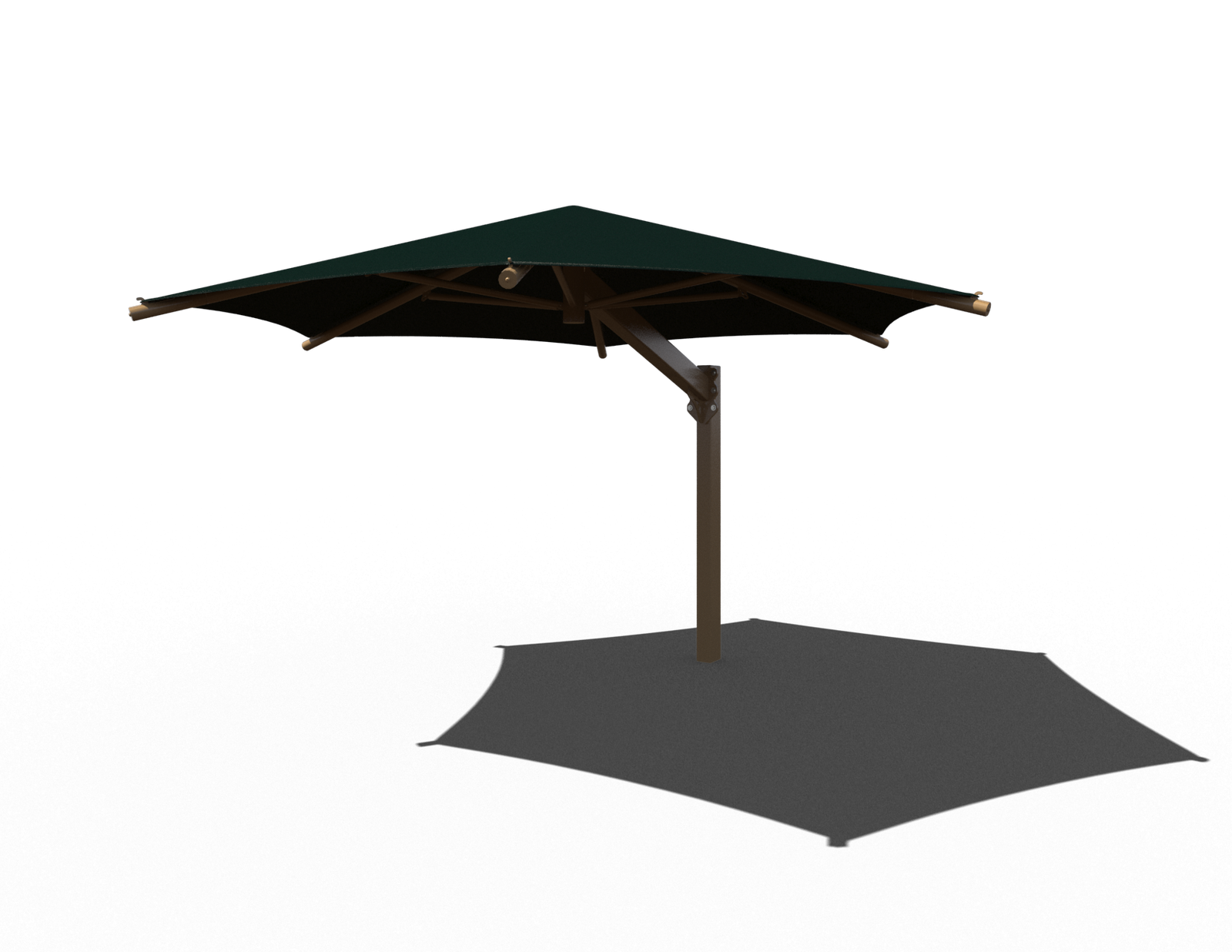 Superior Shade Cantilever Hexagon Waterproof Umbrella