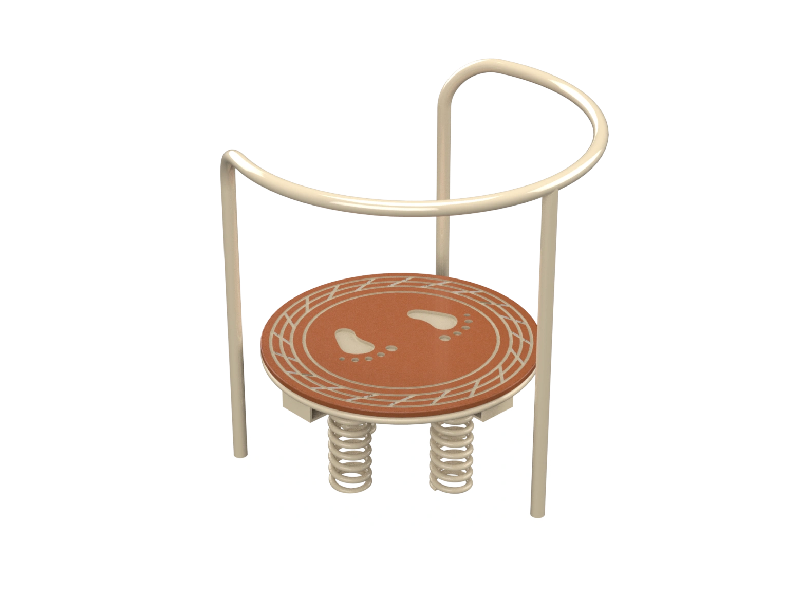 Psagot Playgrounds Inclusive Mushroom Spring - commercial playground equipment