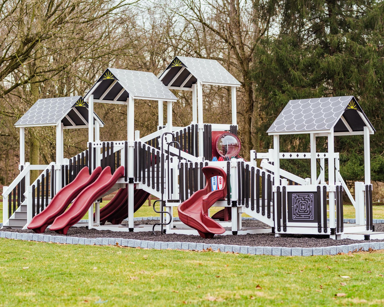 King-Swings-Commercial-Playgrounds-Rocketeer-Side-Left