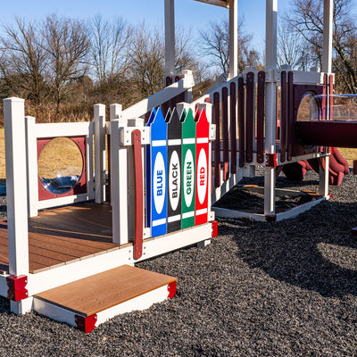 King-Swings-Commercial-Playgrounds-Trail-Blazer-Front-Platform-Right