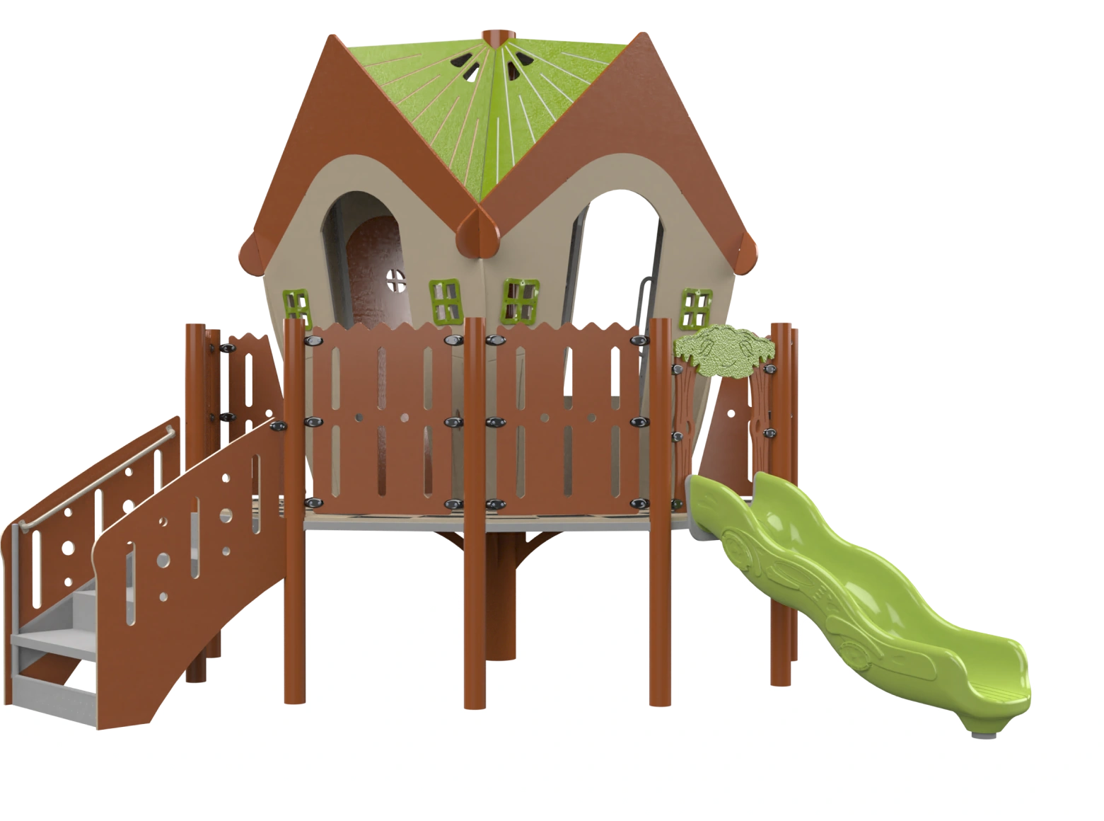 Psagot Playgrounds Long Beach B1 - commercial playground equipment