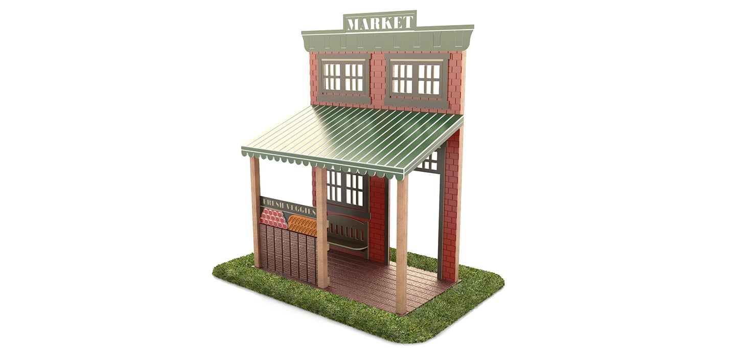 Market Facade