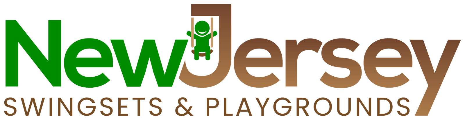 NJ Swingsets and Playgrounds logo - transparent background