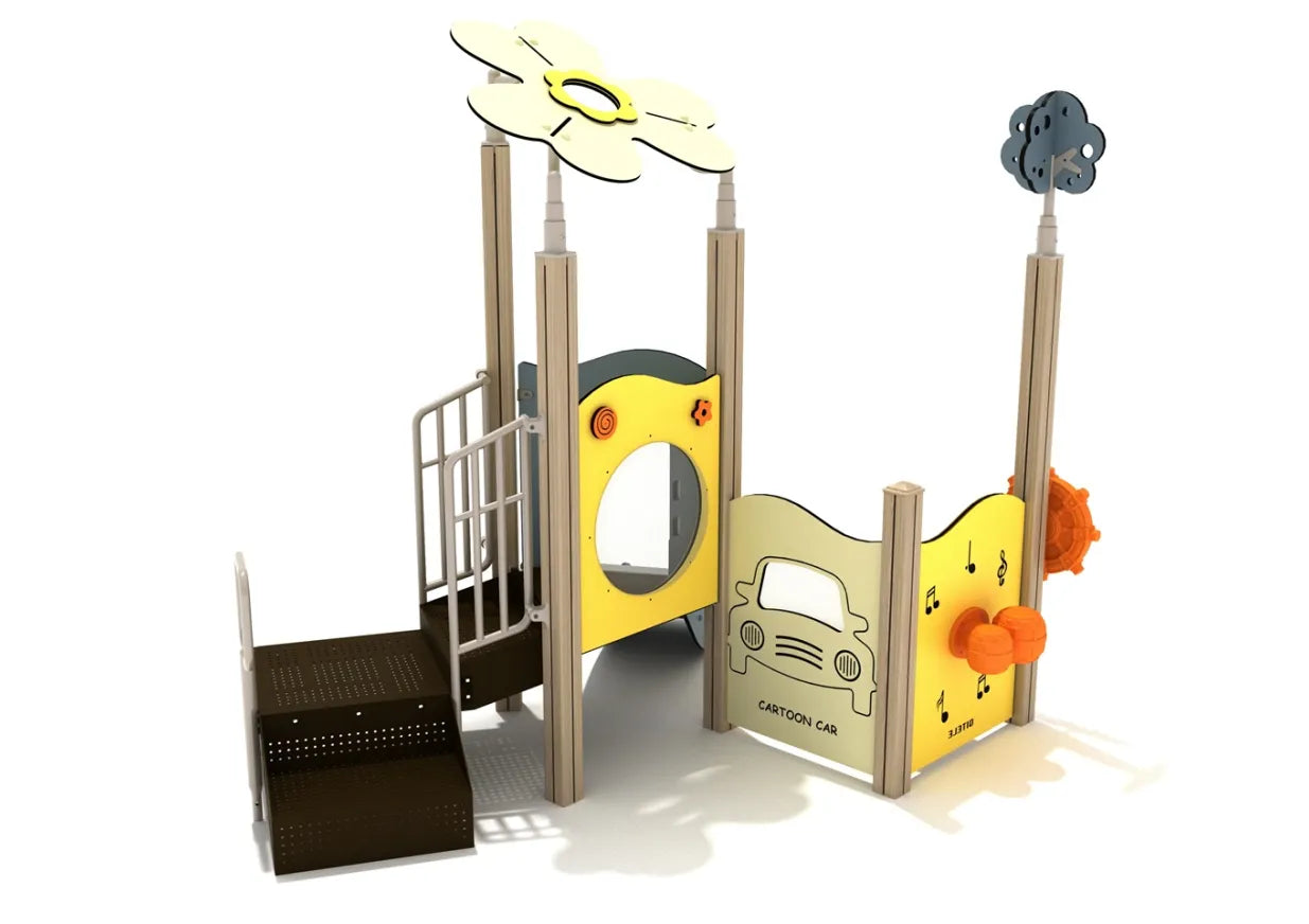 Playground Equipment Columbian Spruce Canopy Quest Play Structure