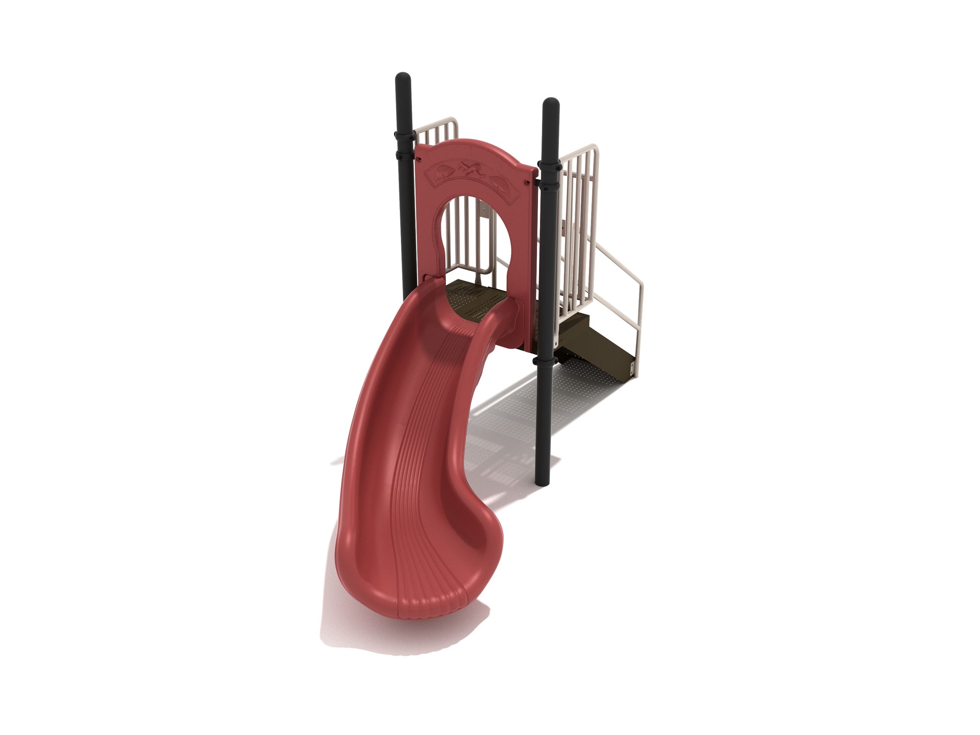 Playground-Equipment-3-Foot-Single-Left-Turn-Slide