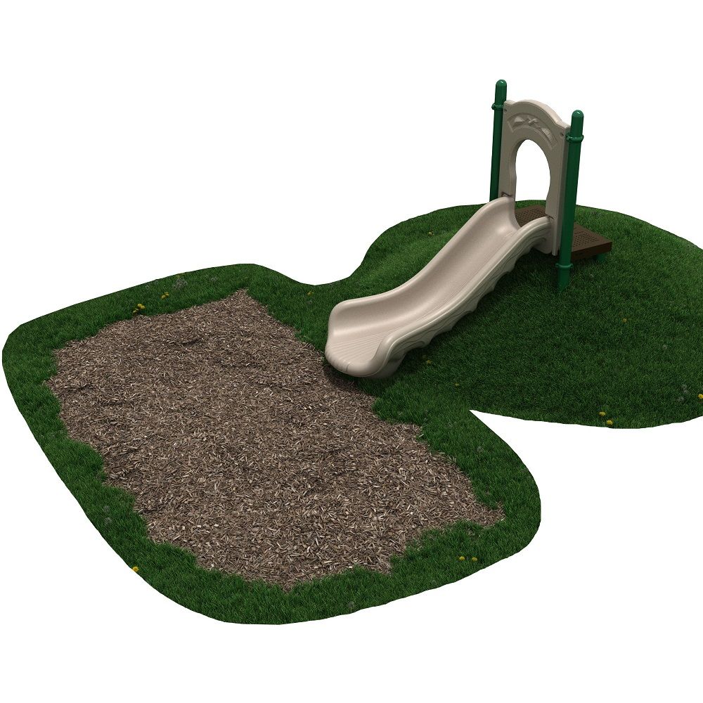 Playground-Equipment-3-Foot-Single-Straight-Embankment-Slide-Surplus