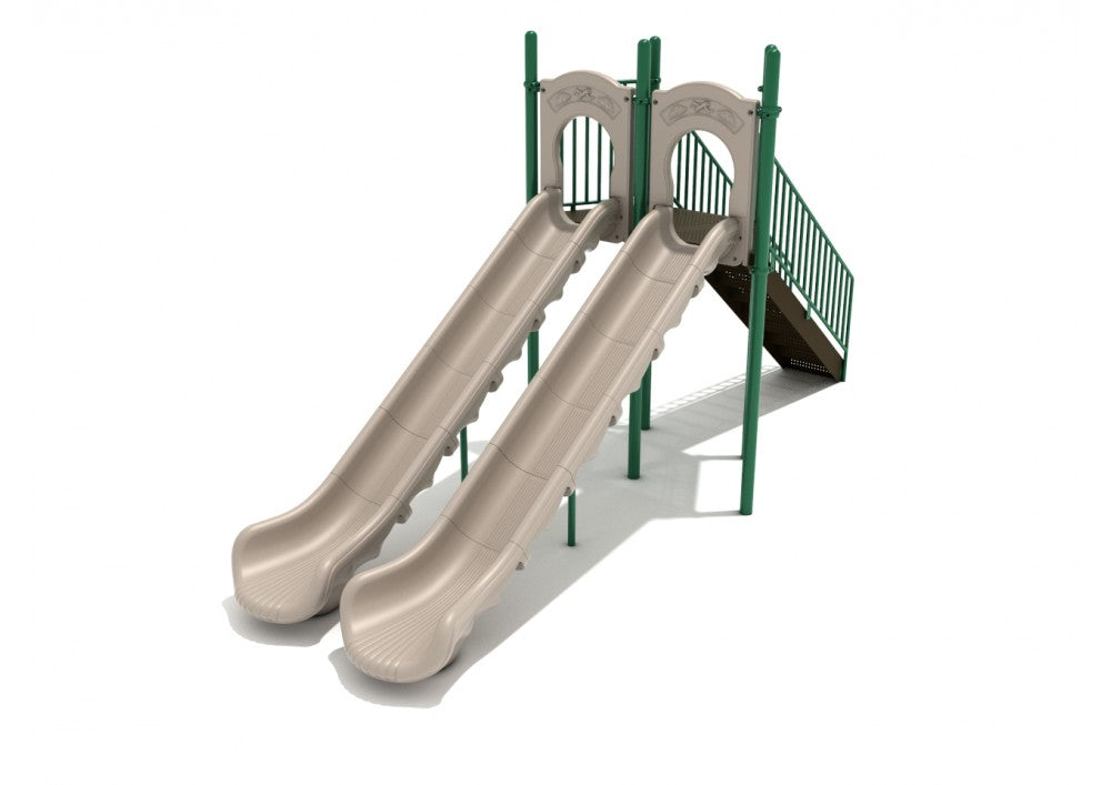 Playground-Equipment-6-Foot-Double-Straight-Sectional-Slide