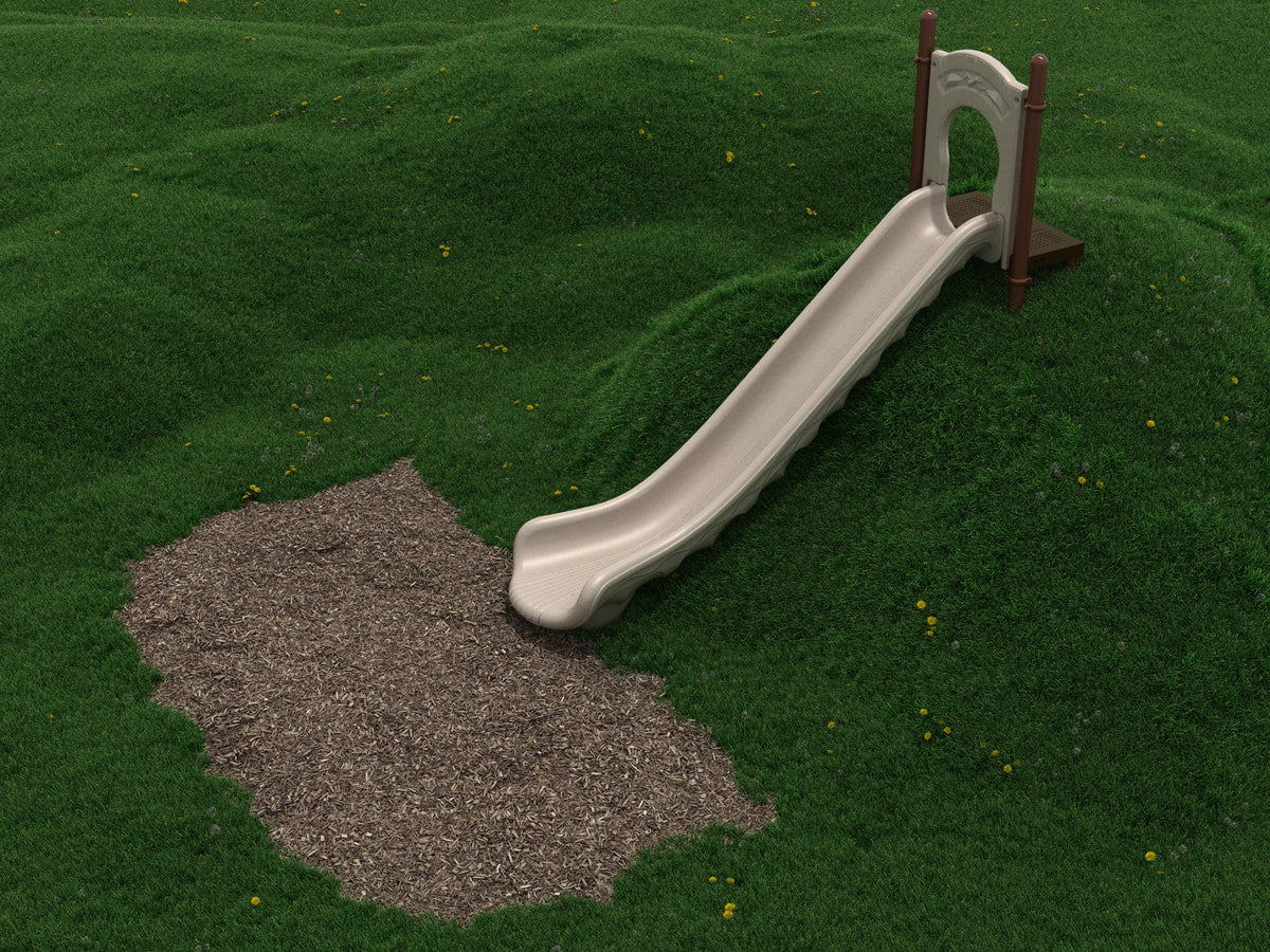 Playground-Equipment-6-Foot-Single-Straight-Embankment-Slide