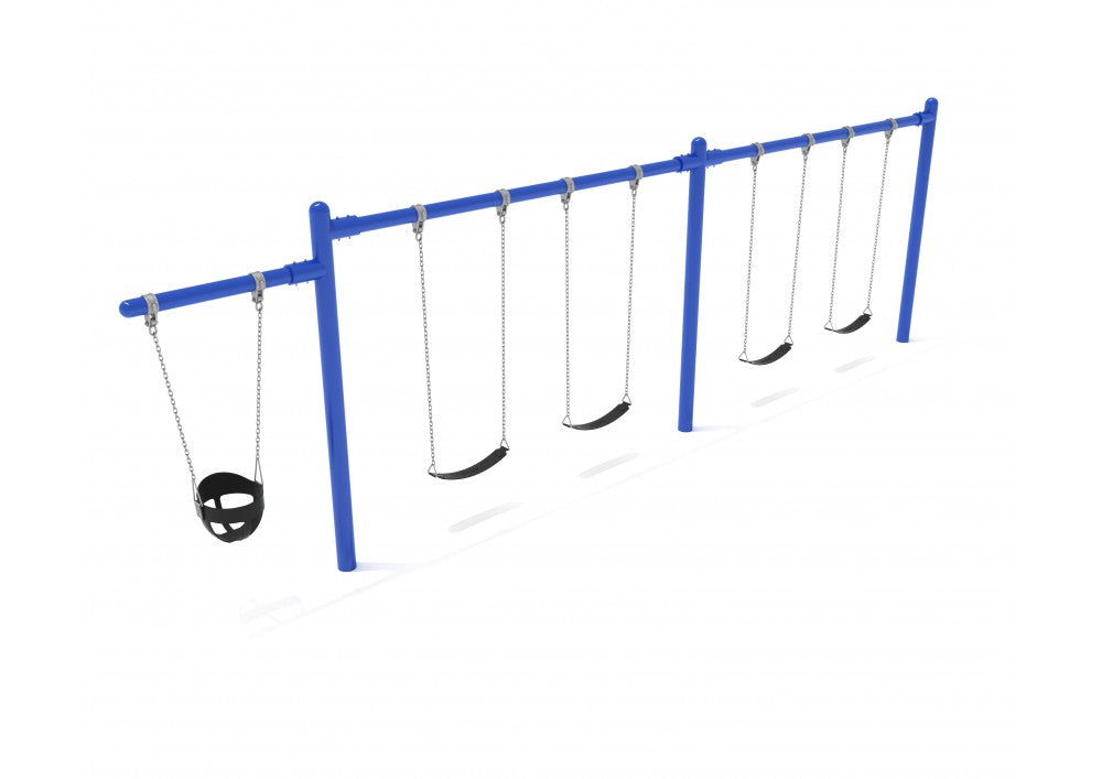 Playground-Equipment-7-8th-Feet-High-Elite-Cantilever-Swing-2-Bays-1-Cantilever