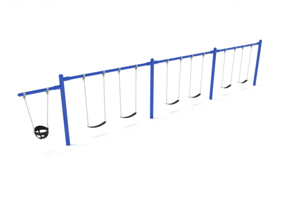 Playground-Equipment-7-8th-Feet-High-Elite-Cantilever-Swing-3-Bays-1-Cantilever