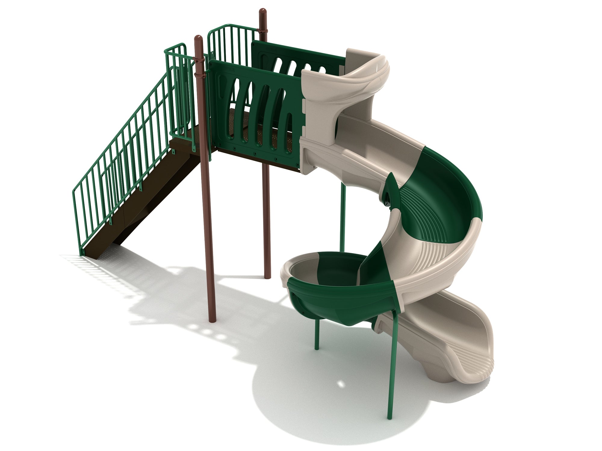 Playground-Equipment-7-Foot-Sectional-Spiral-Slide-Back