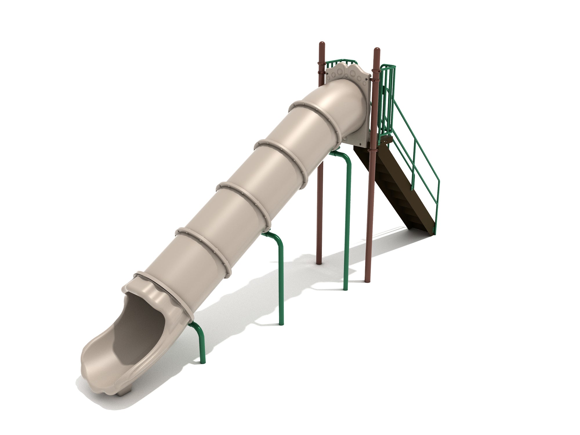 Playground-Equipment-7-Foot-Straight-Tube-Slide