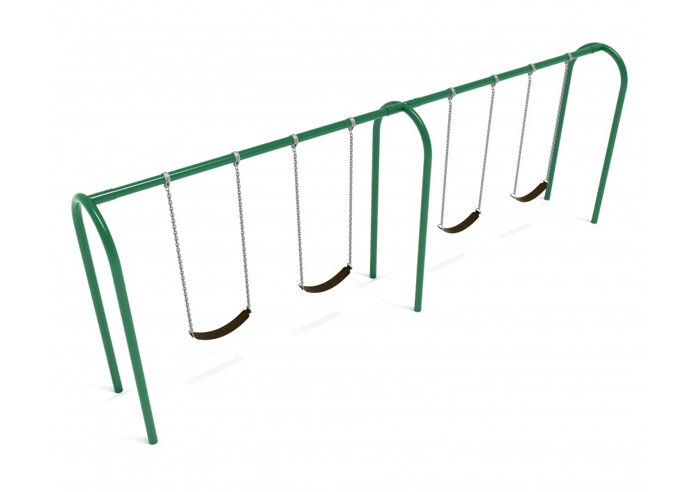 Playground-Equipment-8-Feet-High-Elite-Arch-Post-Swing-2-Bays