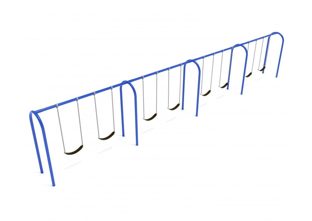 Playground-Equipment-8-Feet-High-Elite-Arch-Post-Swing-4-Bays