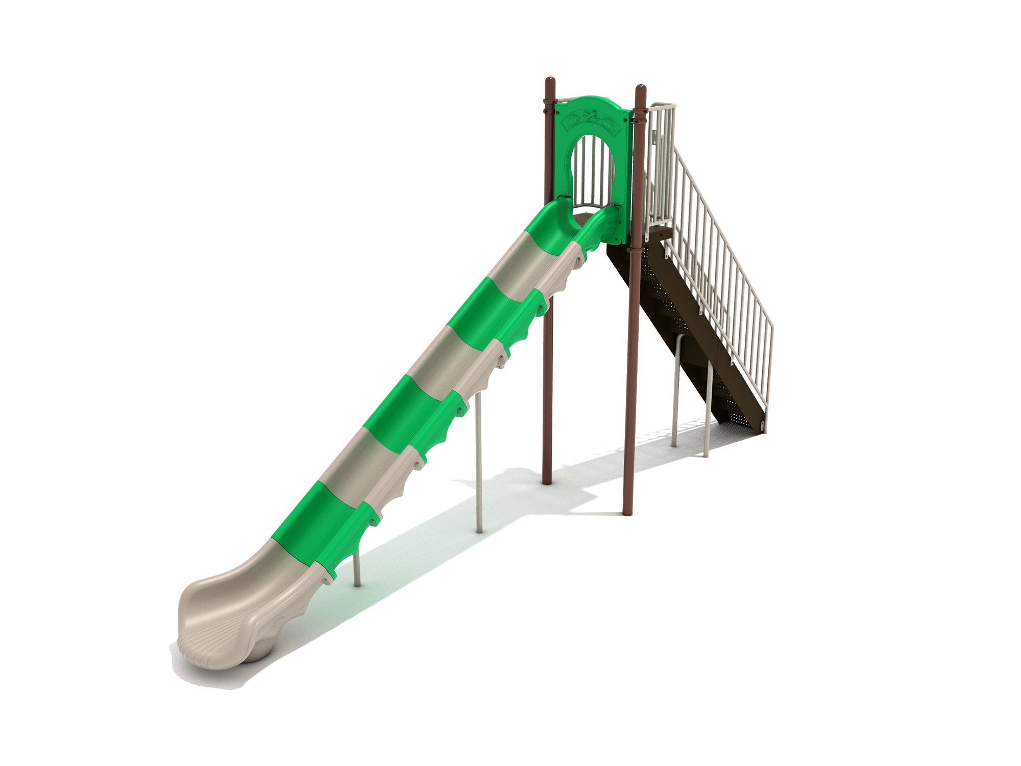 Playground-Equipment-8-Foot-Sectional-Straight-Slide