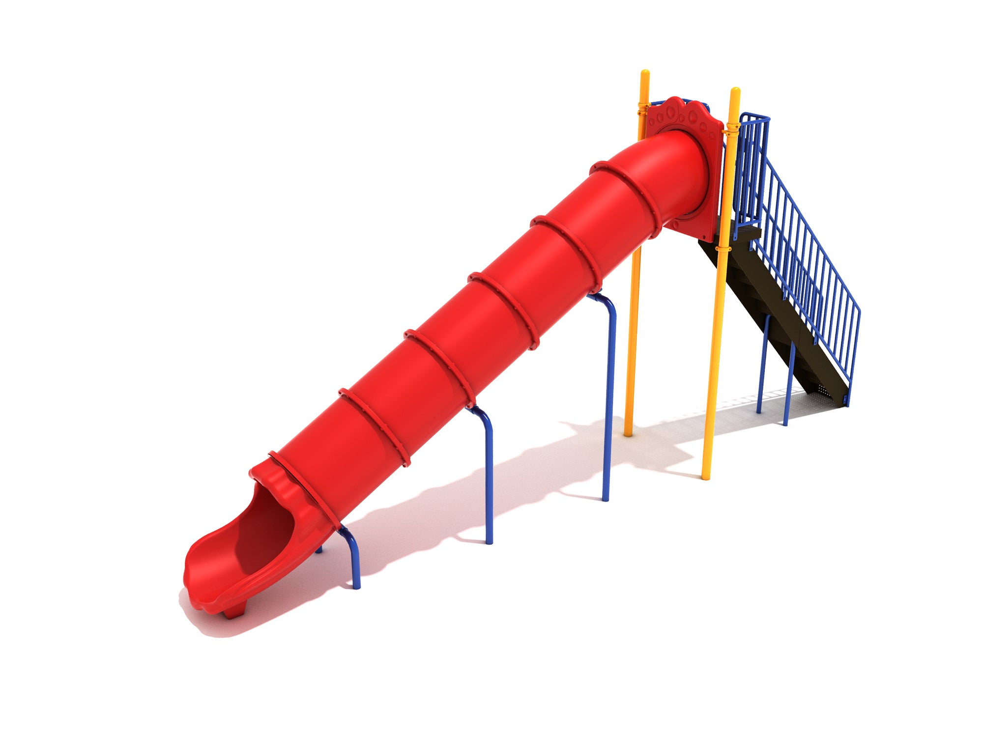 Playground-Equipment-8-Foot-Straight-Tube-Slide