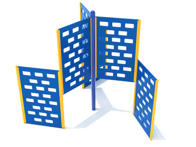 Playground-Equipment-Commercial-6-Panel-Standard-Wall-Climber-Front