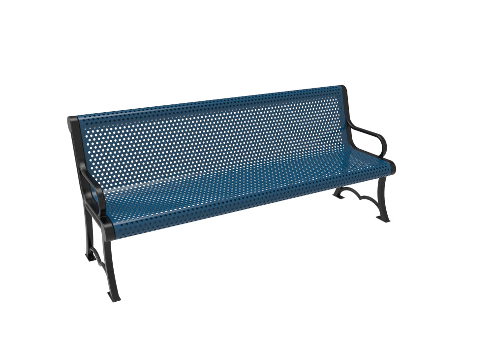 Playground-Equipment-Commercial-Amenities-Perforated-Steel-Austin-Bench-W-Arms