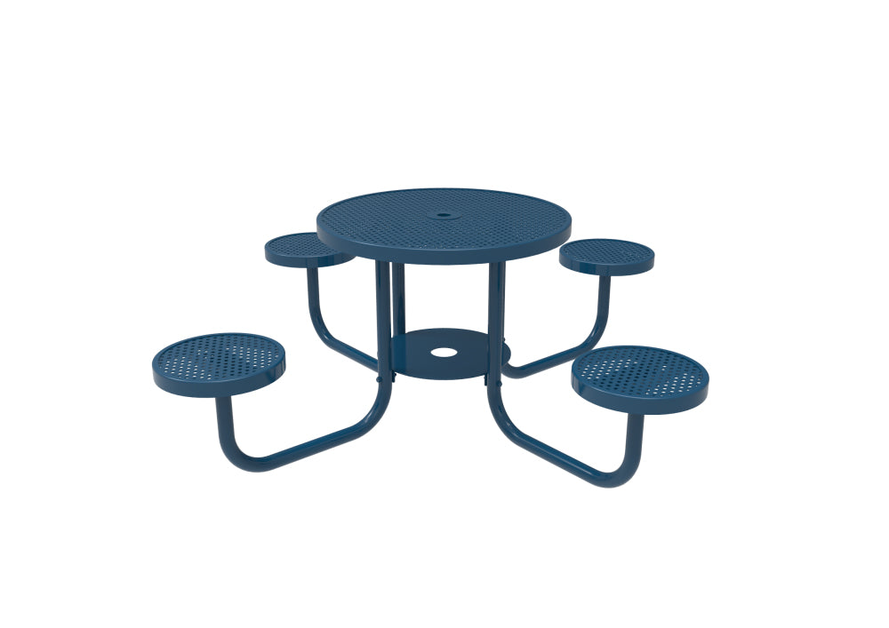 Playground-Equipment-Commercial-Amenities-Perforated-Steel-Round-Patio-Table-W-Attached-Seat