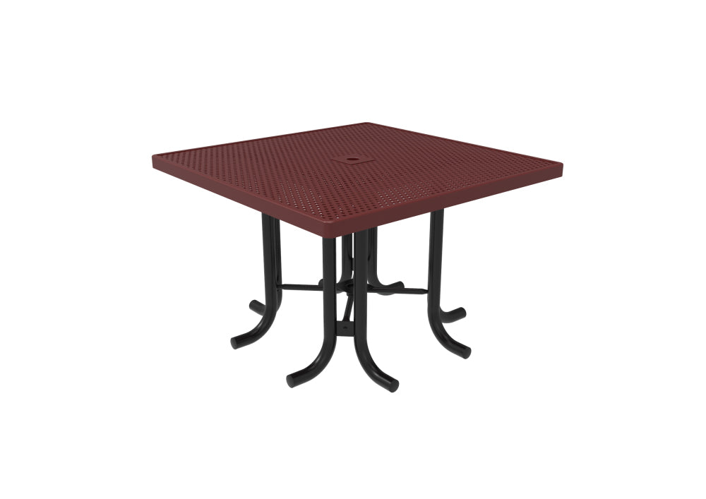 Playground-Equipment-Commercial-Amenities-Perforated-Steel-Square-Patio-Table