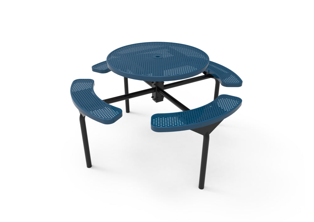 Playground-Equipment-Commercial-Amenities-Round-Nexus-PedestalTable-W-PerforatedSteel4IG